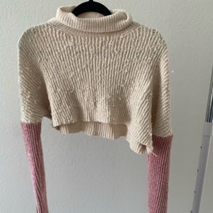Missguided cropped sweater